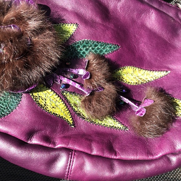 Tosca Blu Leather Italian Purse - Picture 11 of 16